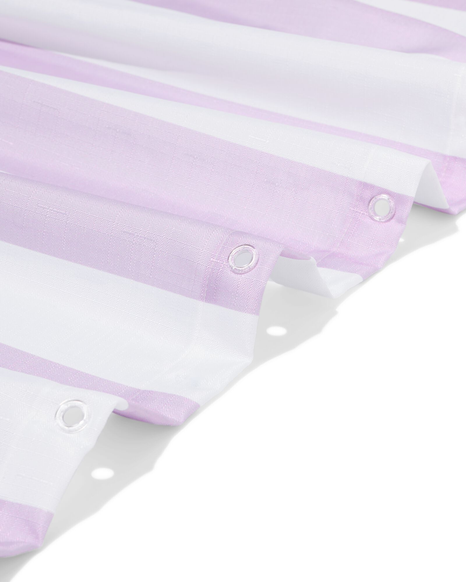 rideau de douche 180x200cm rayures lilas  - 80330058 - HEMA