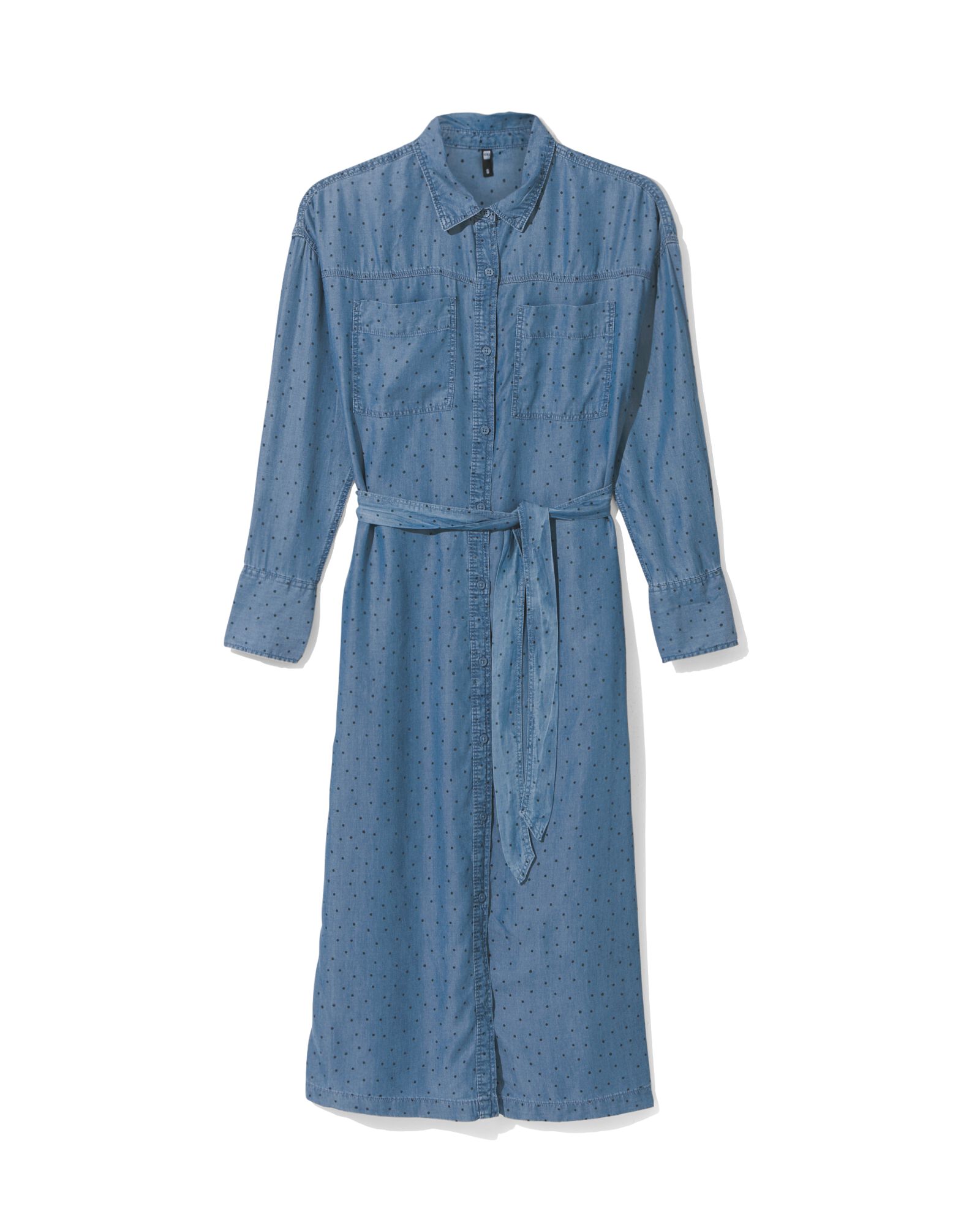 robe boutonnée femme Ilana bleu bleu - 36297225BLUE - HEMA