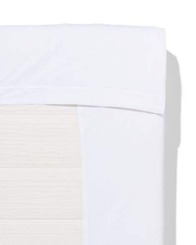 laken zacht katoen 150x255 wit - 5180132 - HEMA