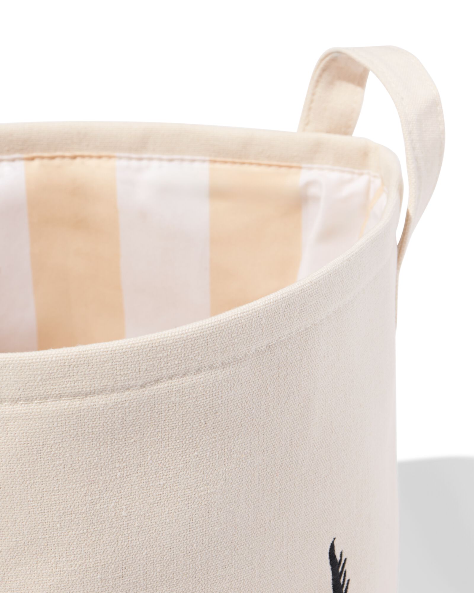 panier de rangement Takkie et Siepie 30x30 cm beige - 61100352 - HEMA