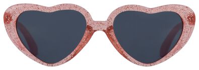lunettes de soleil enfant coeurs paillette rose - 12500190 - HEMA
