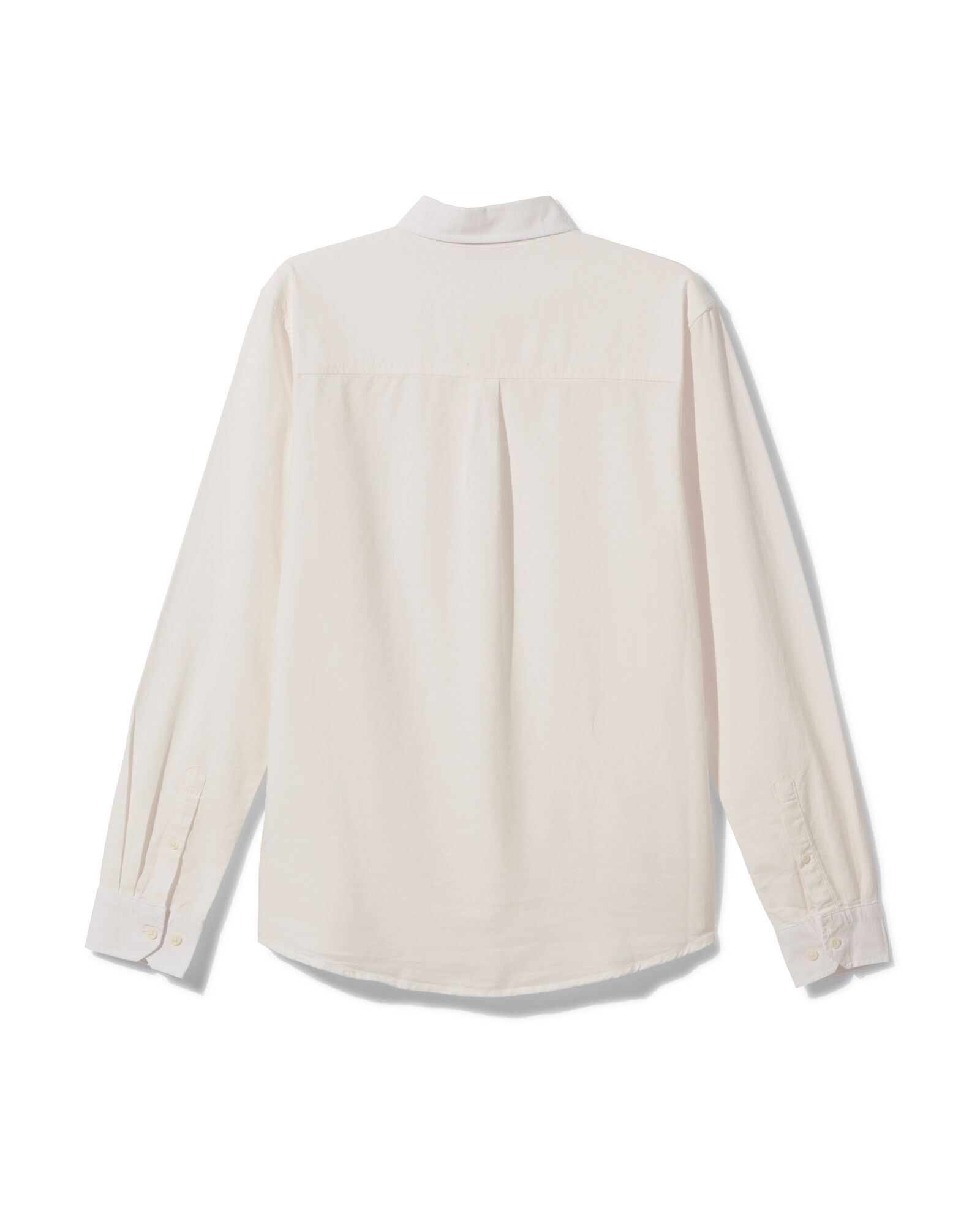 heren oxford overhemd wit - 1000030209 - HEMA