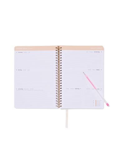 agenda scolaire 2026-2027 A5 kraft - 14505652 - HEMA