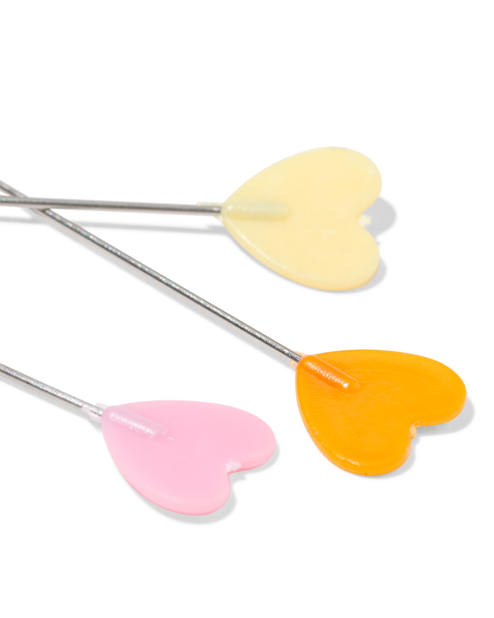 &eacute;pingles 55mm en forme de c&oelig;ur - 30 pi&egrave;ces - 1400263 - HEMA