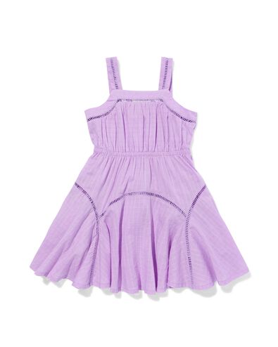 kinderjurk A-lijn paars - 30844507PURPLE - HEMA