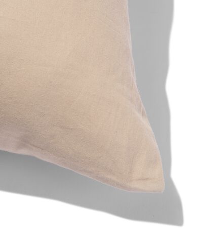 Kopfkissenbezug 50 &times; 160 cm, weiche Baumwolle, sandfarben - 5180007 - HEMA