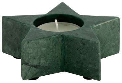 photophore marbre étoile 10 cm vert - 25103595 - HEMA