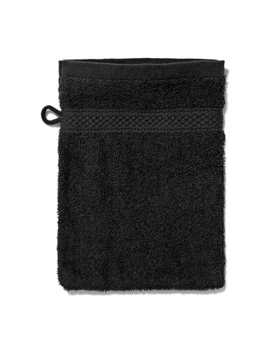 washand zware kwaliteit zwart - 5210133 - HEMA