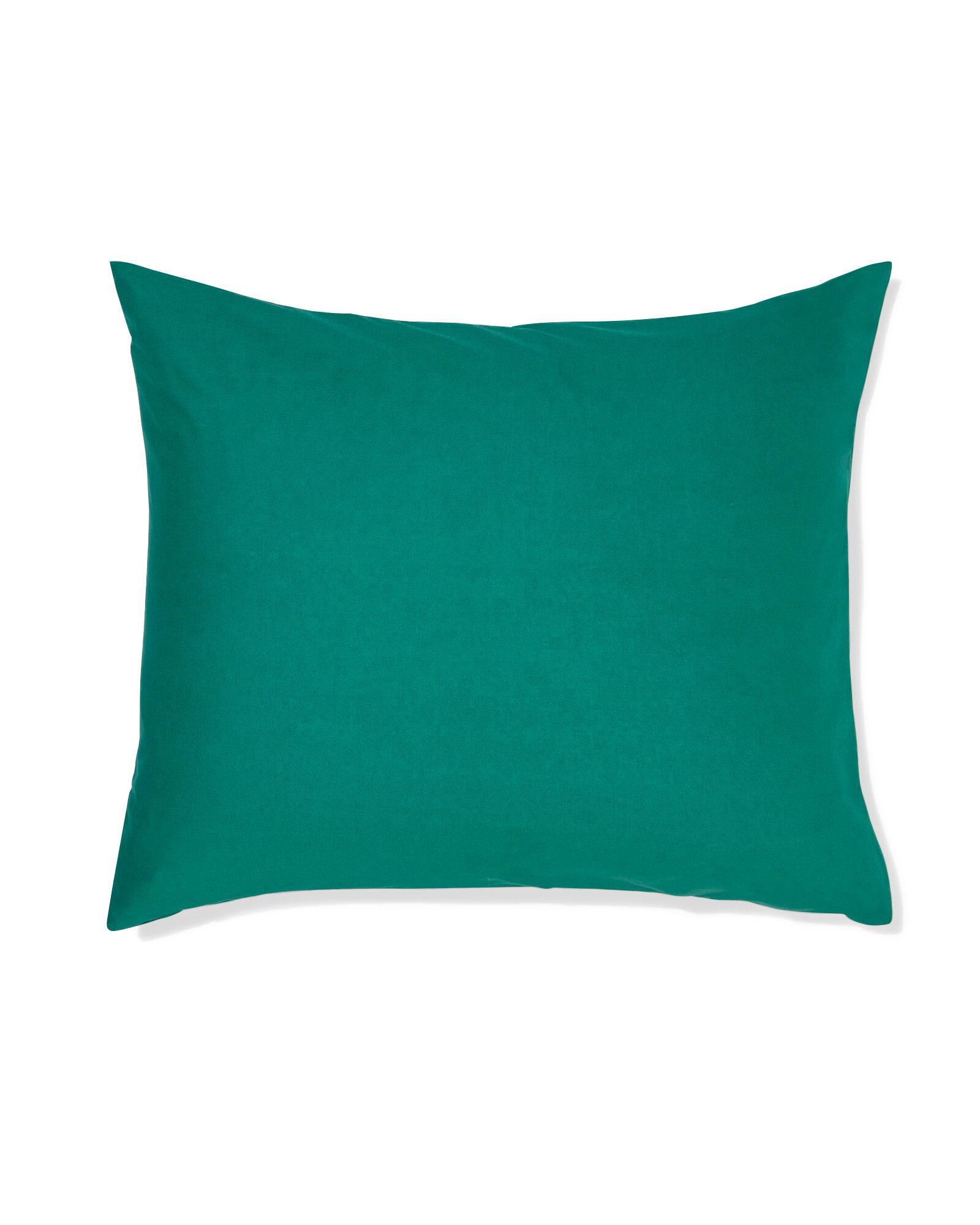 taie d'oreiller 60x70cm coton doux vert foncé - 5130025 - HEMA