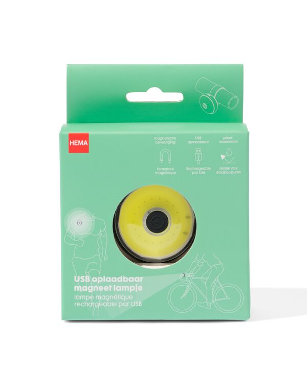 lampe aimant&eacute;e rechargeable USB blanc - 41140020 - HEMA