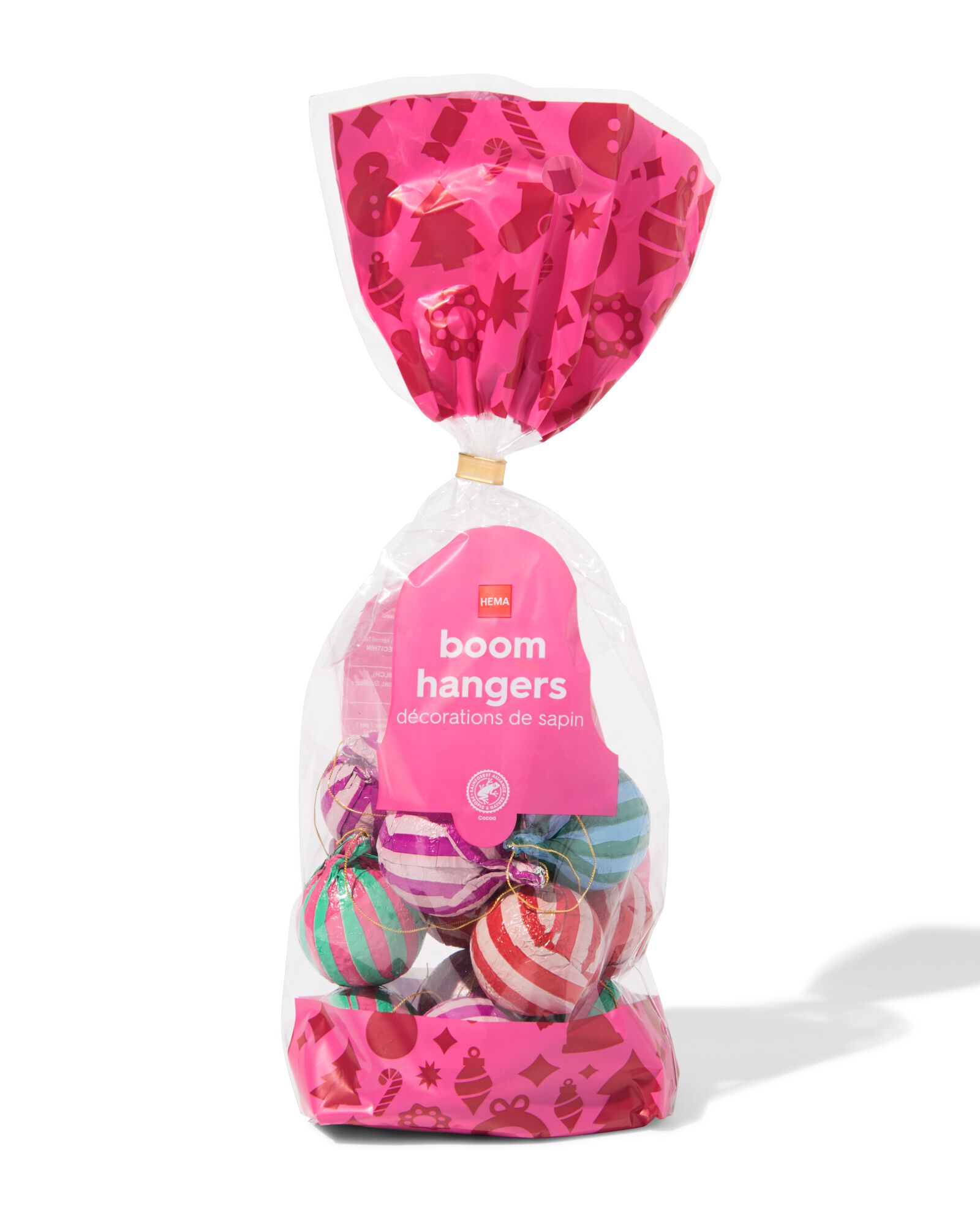 d&eacute;corations &agrave; suspendre au sapin cacao 180 g - 24532501 - HEMA