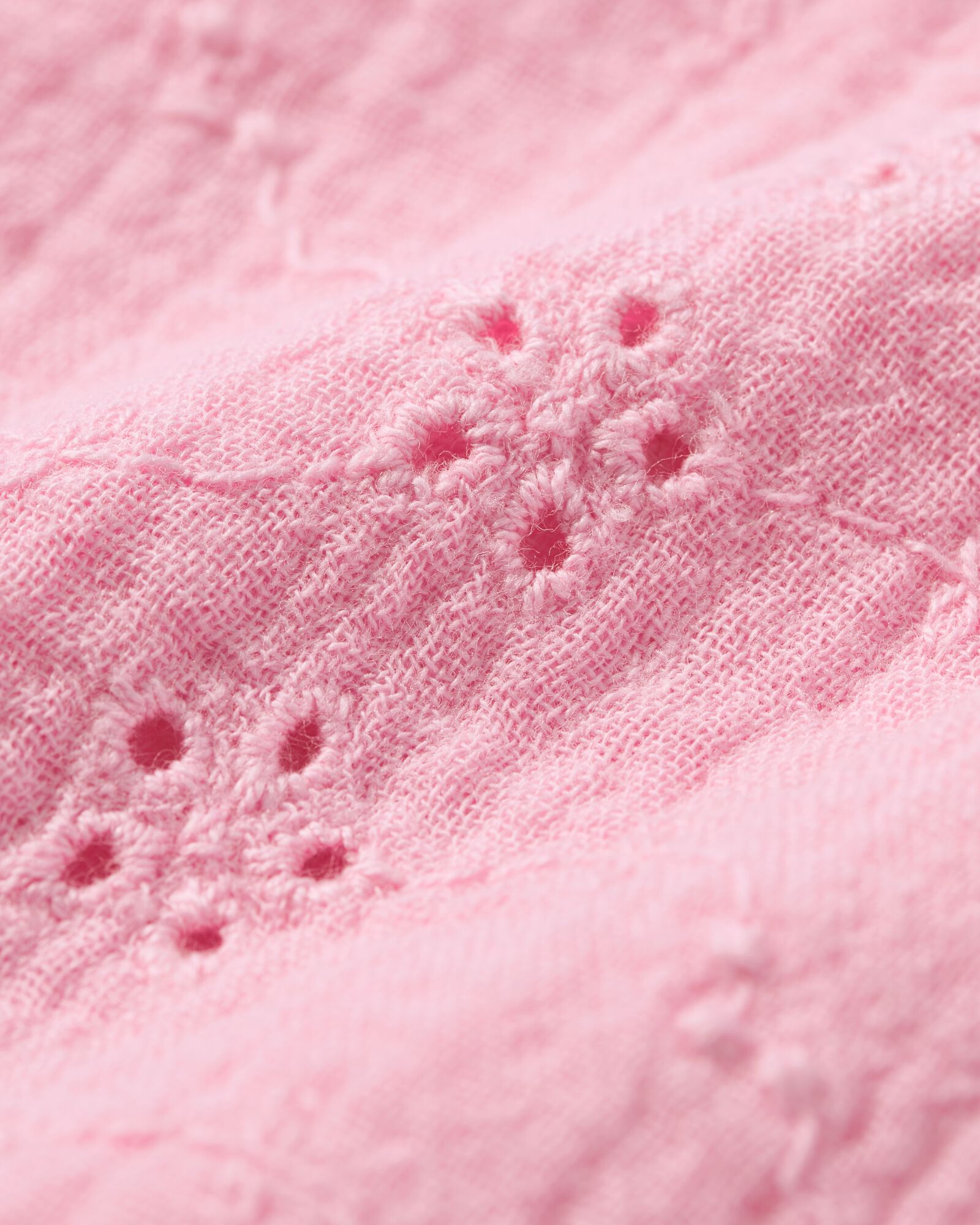 haut b&eacute;b&eacute; broderie rose rose - 33079170PINK - HEMA