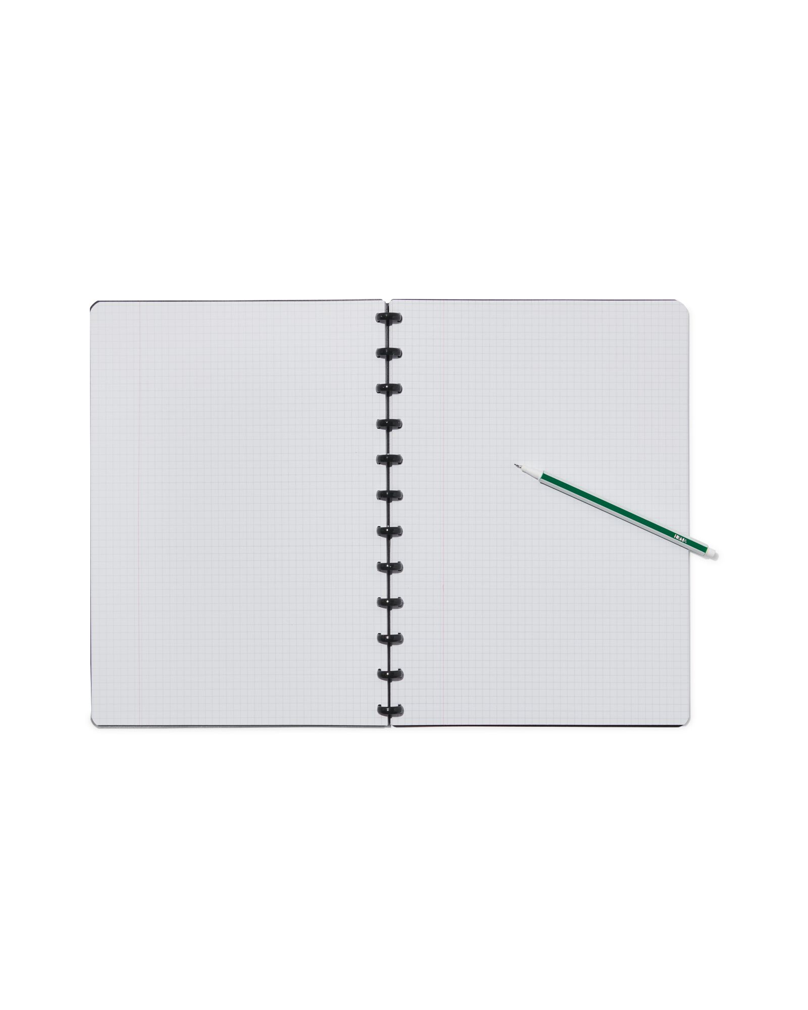 cahier &agrave; spirale A4 &agrave; carreaux 5 mm - 14122371 - HEMA