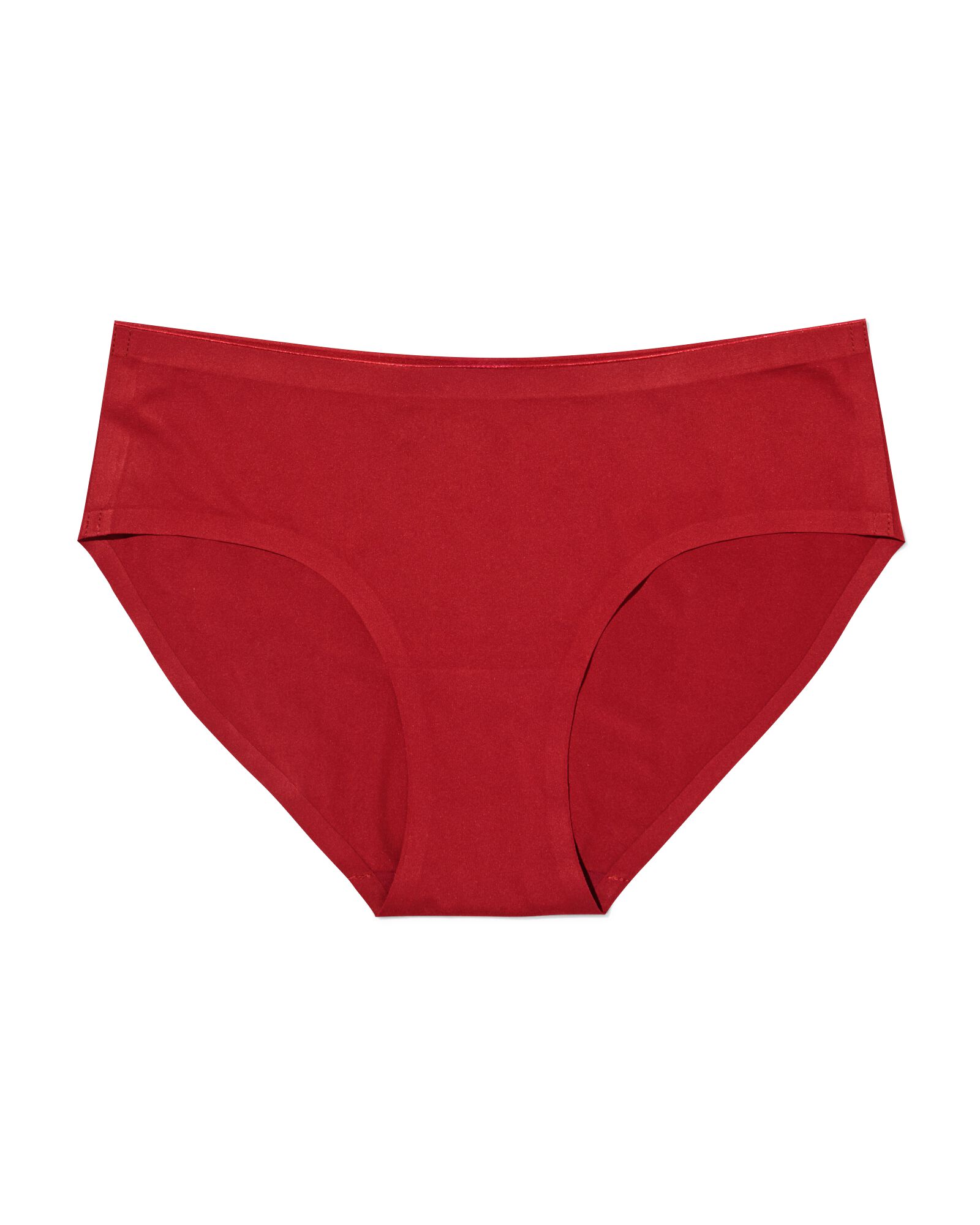 slip hipster femme seconde peau microfibre rouge fonc&eacute; - 19641333DARKRED - HEMA