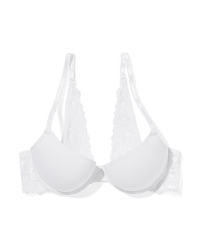 push-up bh met beugel wit - 21820720WHITE - HEMA