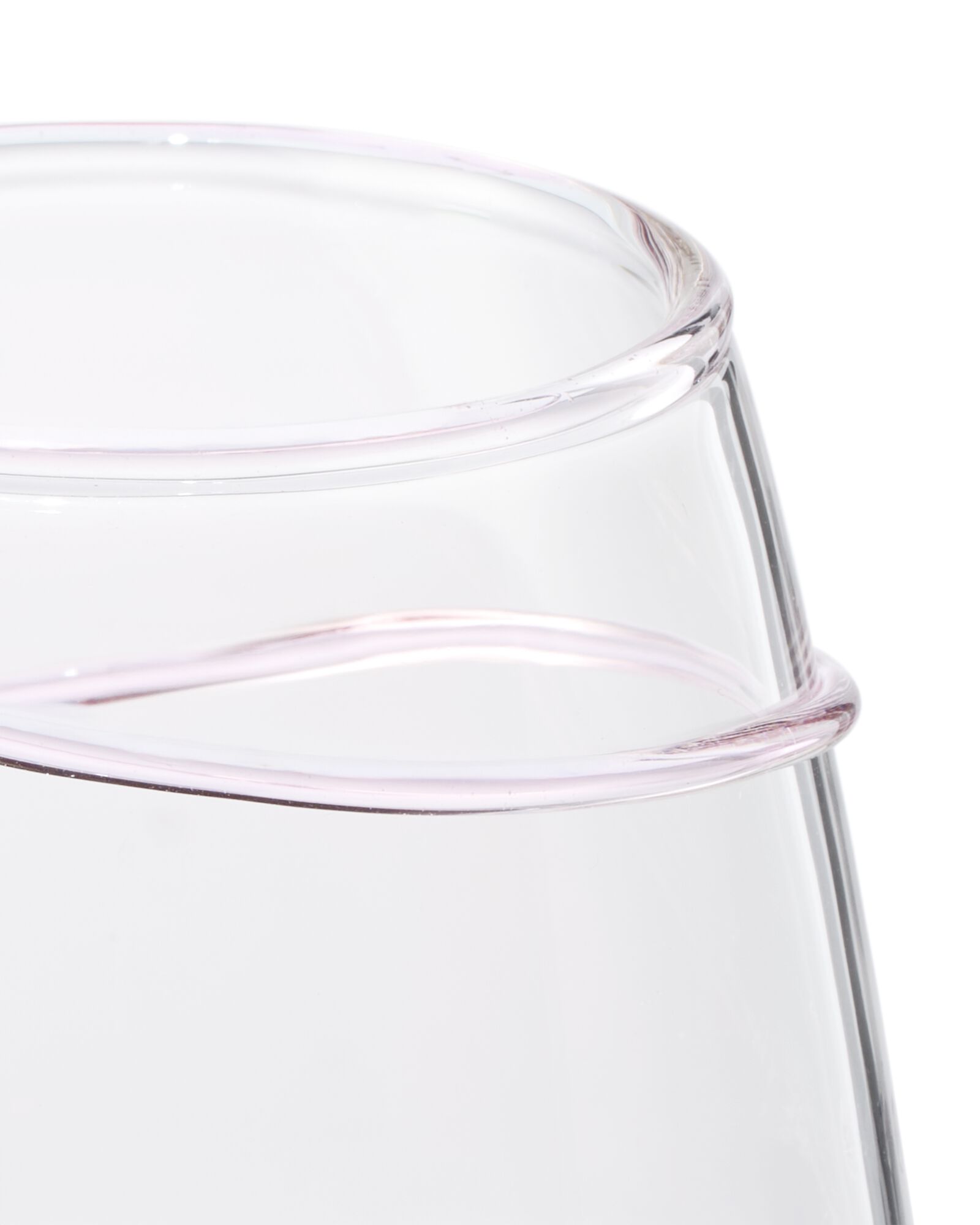 verre &agrave; vin spirale rose - 41822217 - HEMA