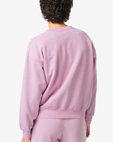 pull femme Esmee jersey relaxed fit rose rose - 36206660PINK - HEMA