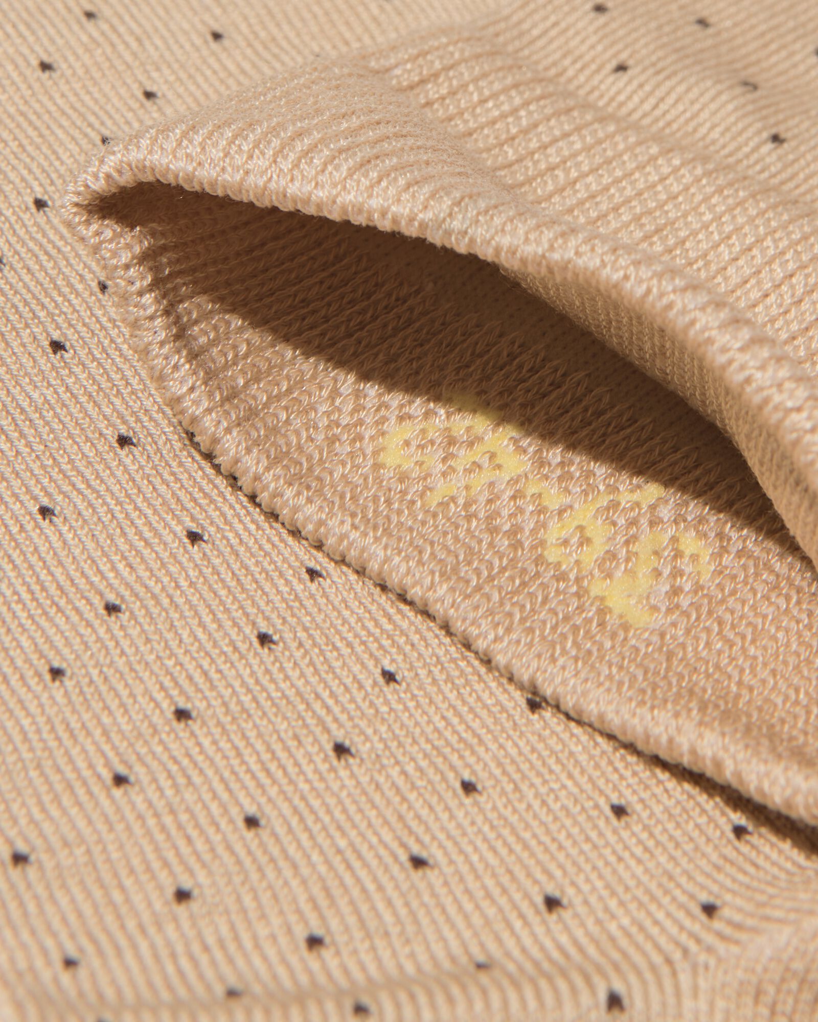 chaussettes homme c&ocirc;tel&eacute; pois beige beige - 4151075BEIGE - HEMA