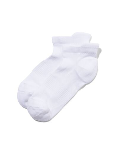2er-Pack Herren-Kurzsocken, Sport wei&szlig; wei&szlig; - 1000010430 - HEMA