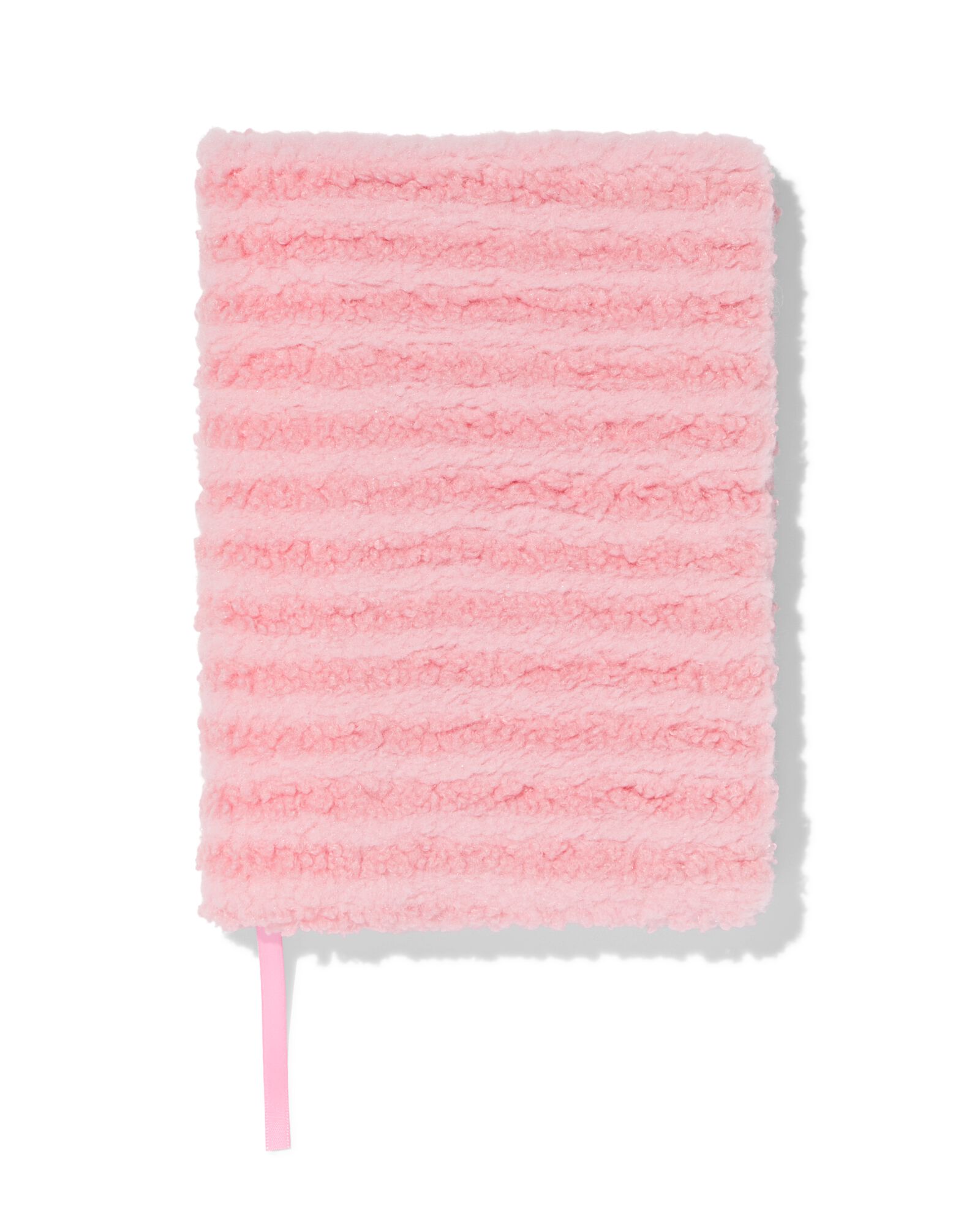 notitieboek 16x22cm roze fluffy - 14100234 - HEMA