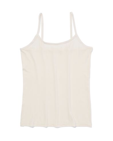 d&eacute;bardeur Temptech femme bretelles spaghetti ivoire ivoire - 19650681IVORY - HEMA
