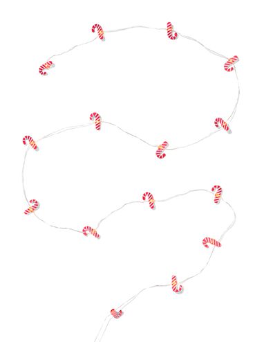 guirlande lumineuse int&eacute;rieur 1,8 m avec 15 lumi&egrave;res sucres d'orge - 25500144 - HEMA