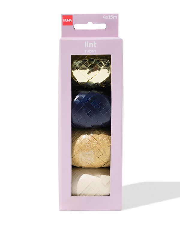 rubans or 15 m - 4 pi&egrave;ces - 14793308 - HEMA