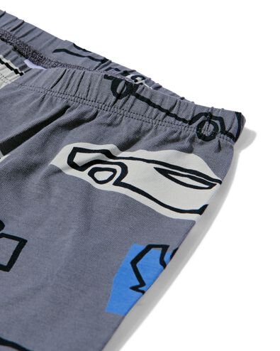 kinderpyjama auto's antraciet - 23050980ANTHRACITE - HEMA
