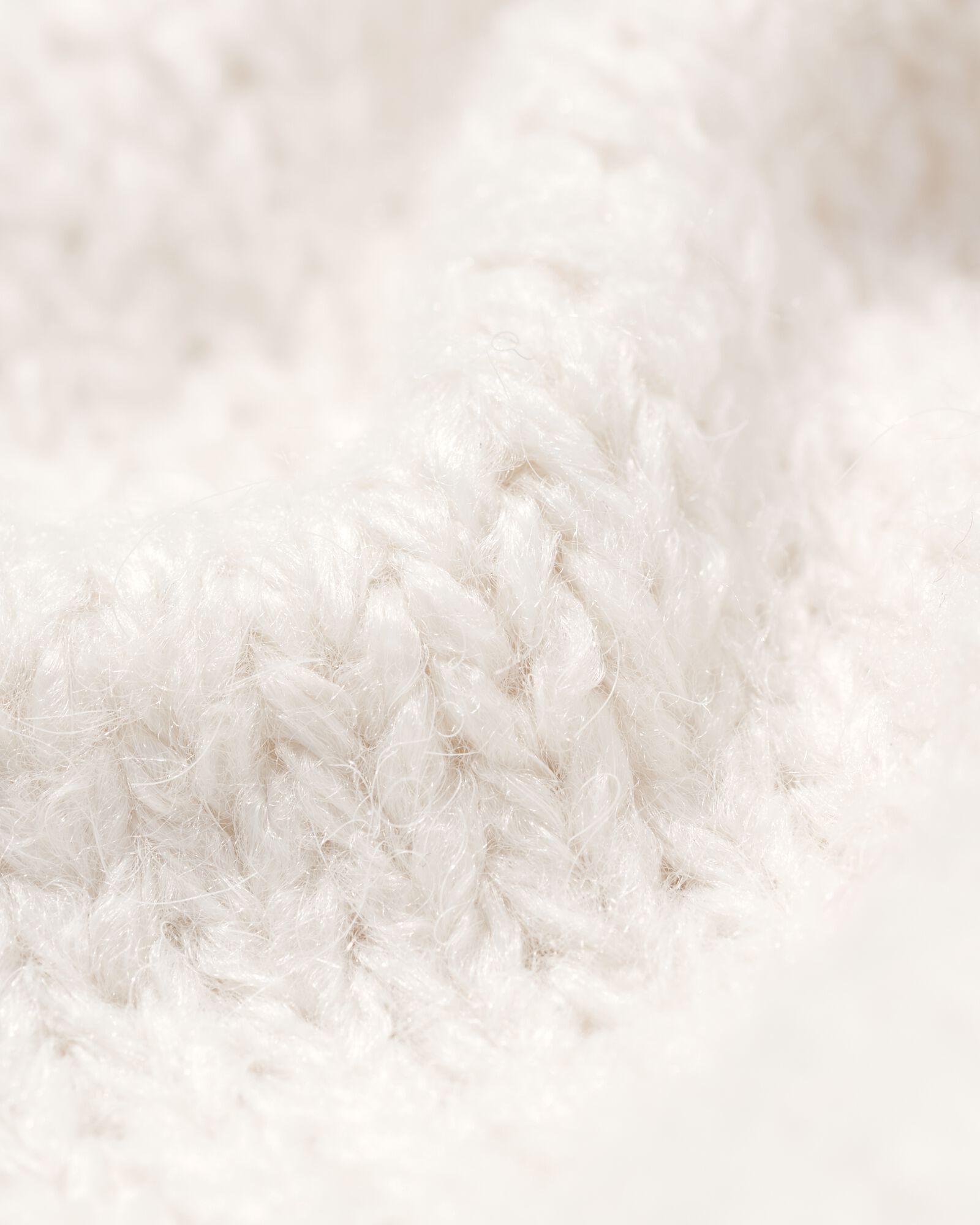 pull en maille torsad&eacute;e femme helly blanc cass&eacute; - 36204960OFFWHITE - HEMA