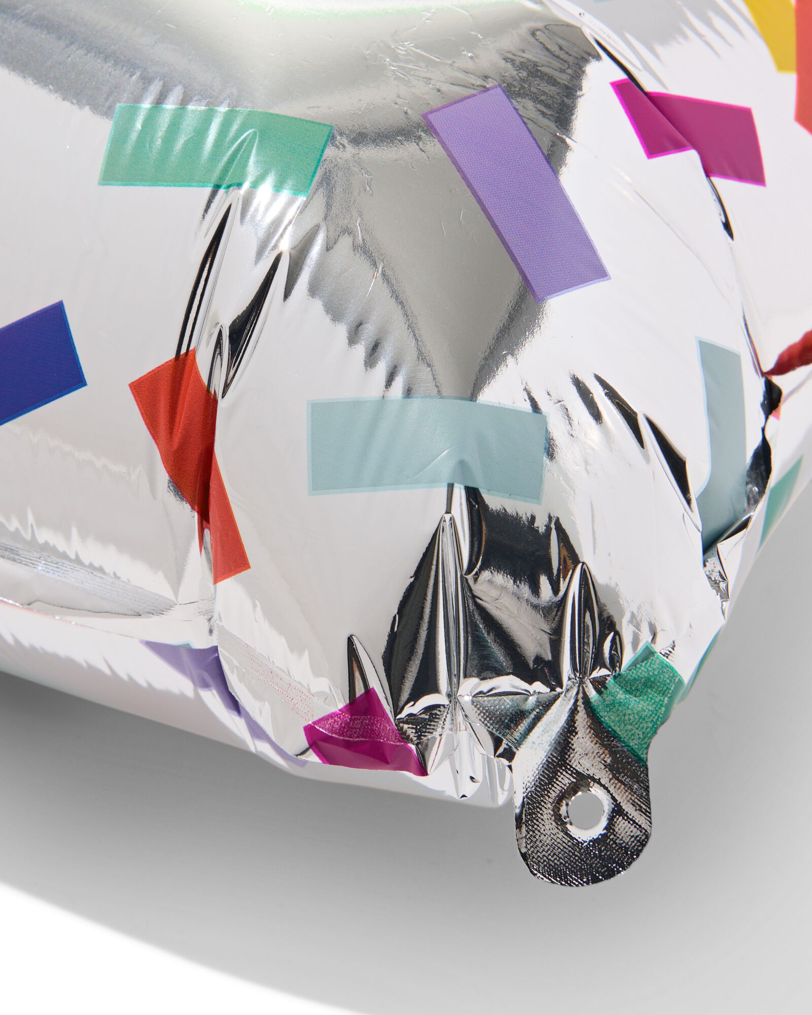 folieballon cijfer 1 60cm confetti - 14260058 - HEMA