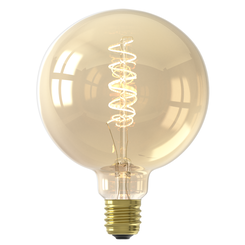 ampoule globe led dorée E27 4W 200lm g125 - 20070067 - HEMA