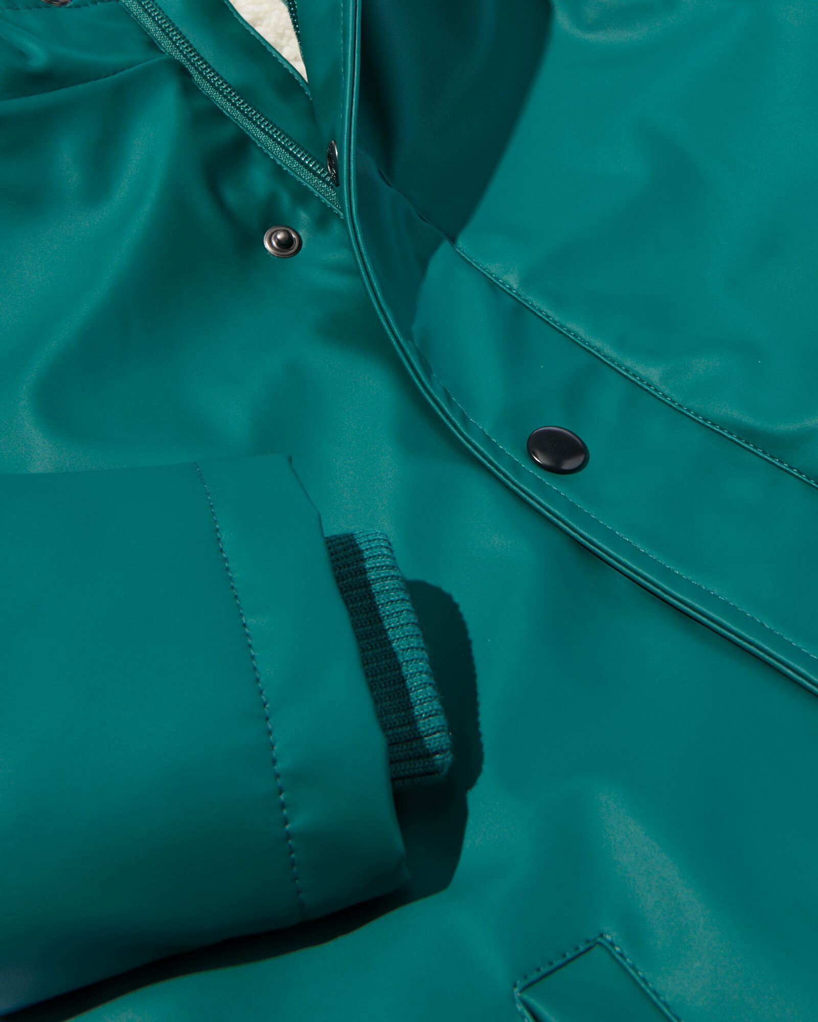 Kinderjacke mit Kapuze gr&uuml;n gr&uuml;n - 30784806GREEN - HEMA