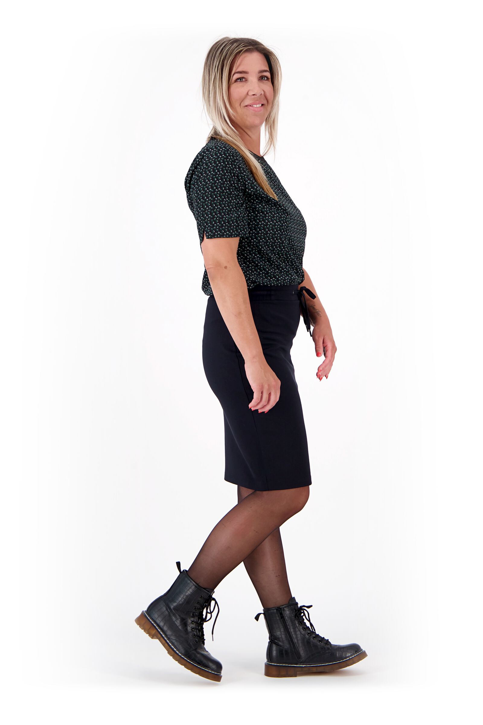 Damen-Rock schwarz - 1000020950 - HEMA