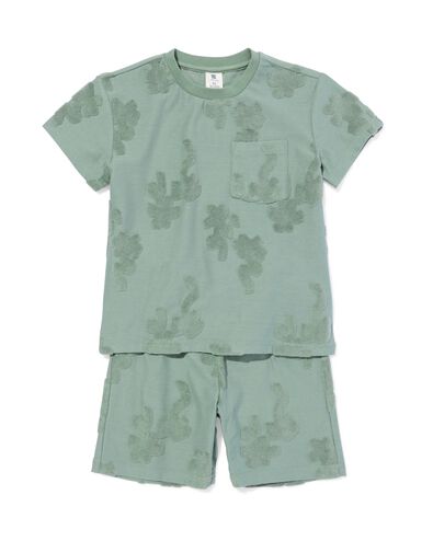 ensemble enfant coupe droite vert vert - 30718305GREEN - HEMA