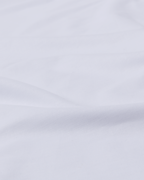 Spannbettlaken – weiche Baumwolle – 140 x 220 cm – weiß weiß 140 x 220 - 5100013 - HEMA