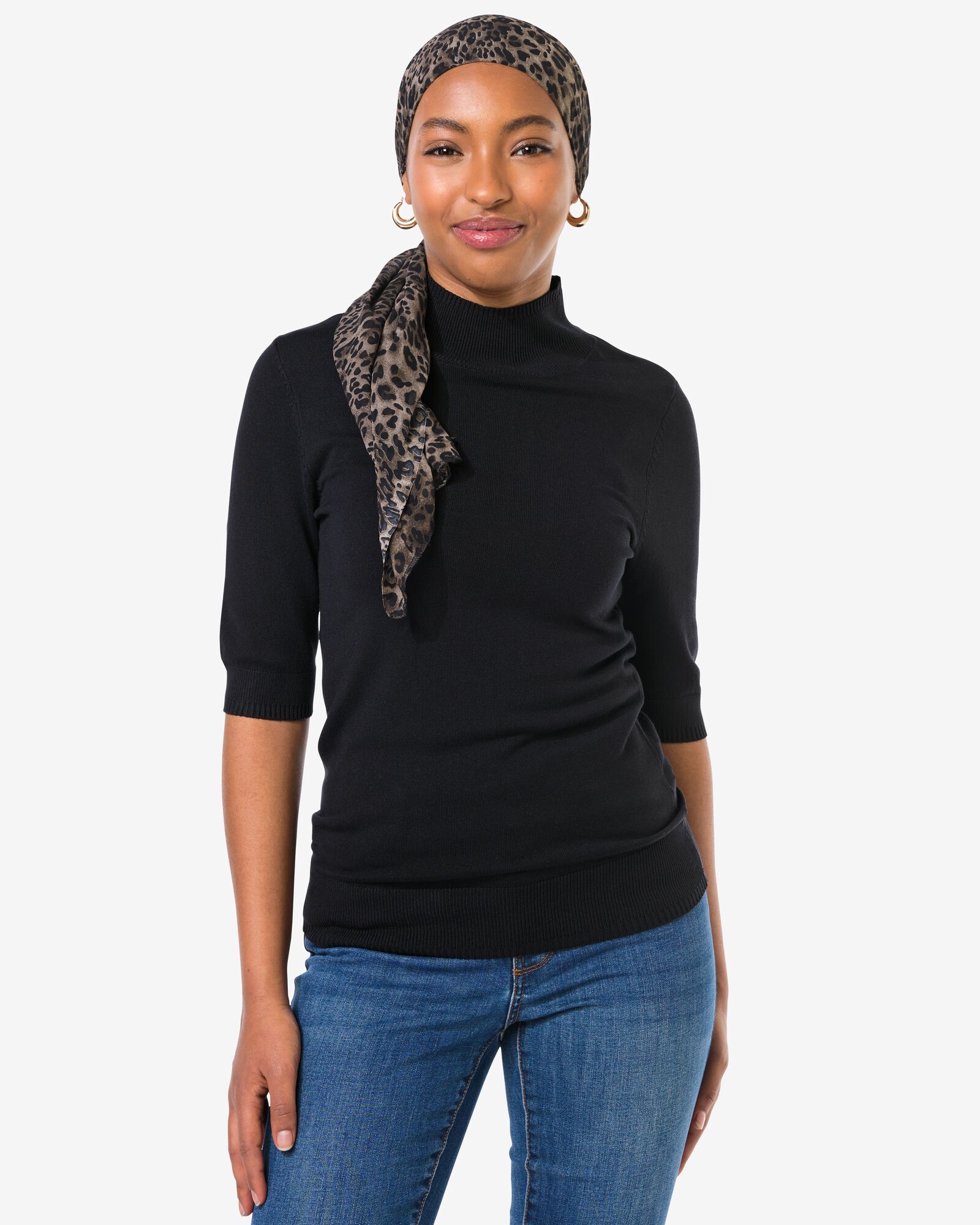 Damen-Pullover Lily schwarz schwarz - 1000026666 - HEMA