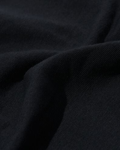 2 slips femme taille haute coton stretch noir noir - 1000030326 - HEMA