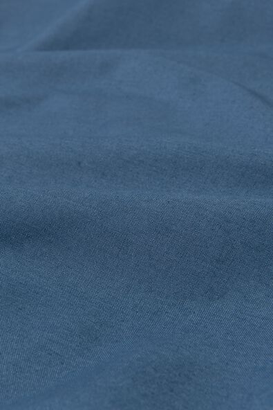 drap-housse boxspring coton doux 80x200 bleu - 5180101 - HEMA