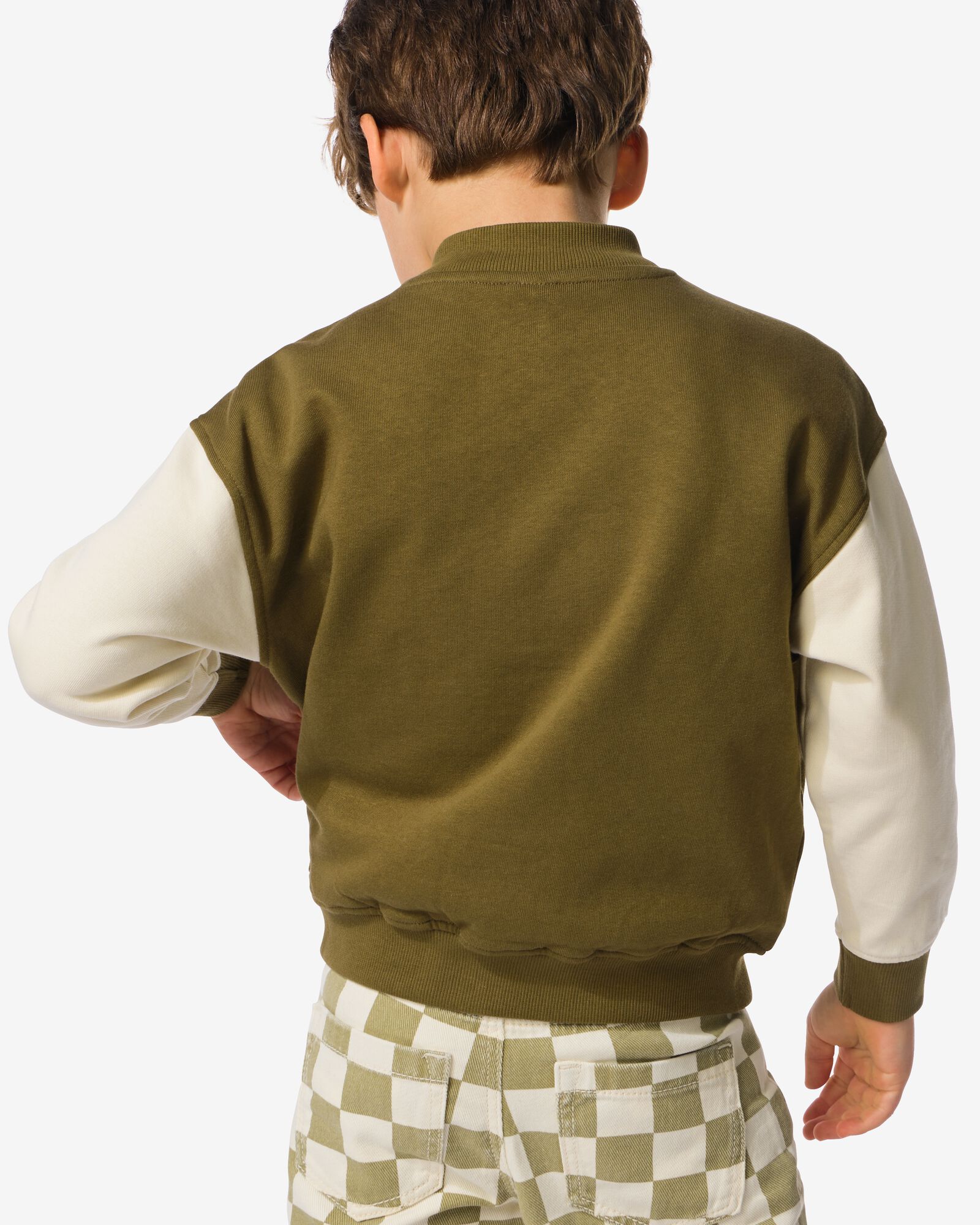 Kinderjacke Baseball gr&uuml;n gr&uuml;n - 30710807GREEN - HEMA