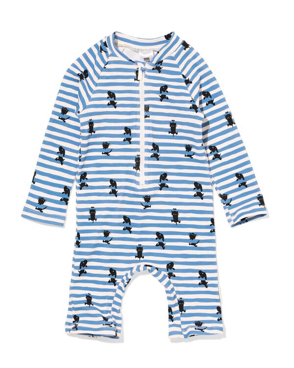 maillot de bain b&eacute;b&eacute; Takkie UPF 40+ ray&eacute; bleu bleu - 33200765BLUE - HEMA