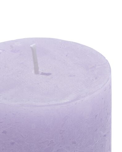 rustikale Kerzen lila lila - 1000029578 - HEMA