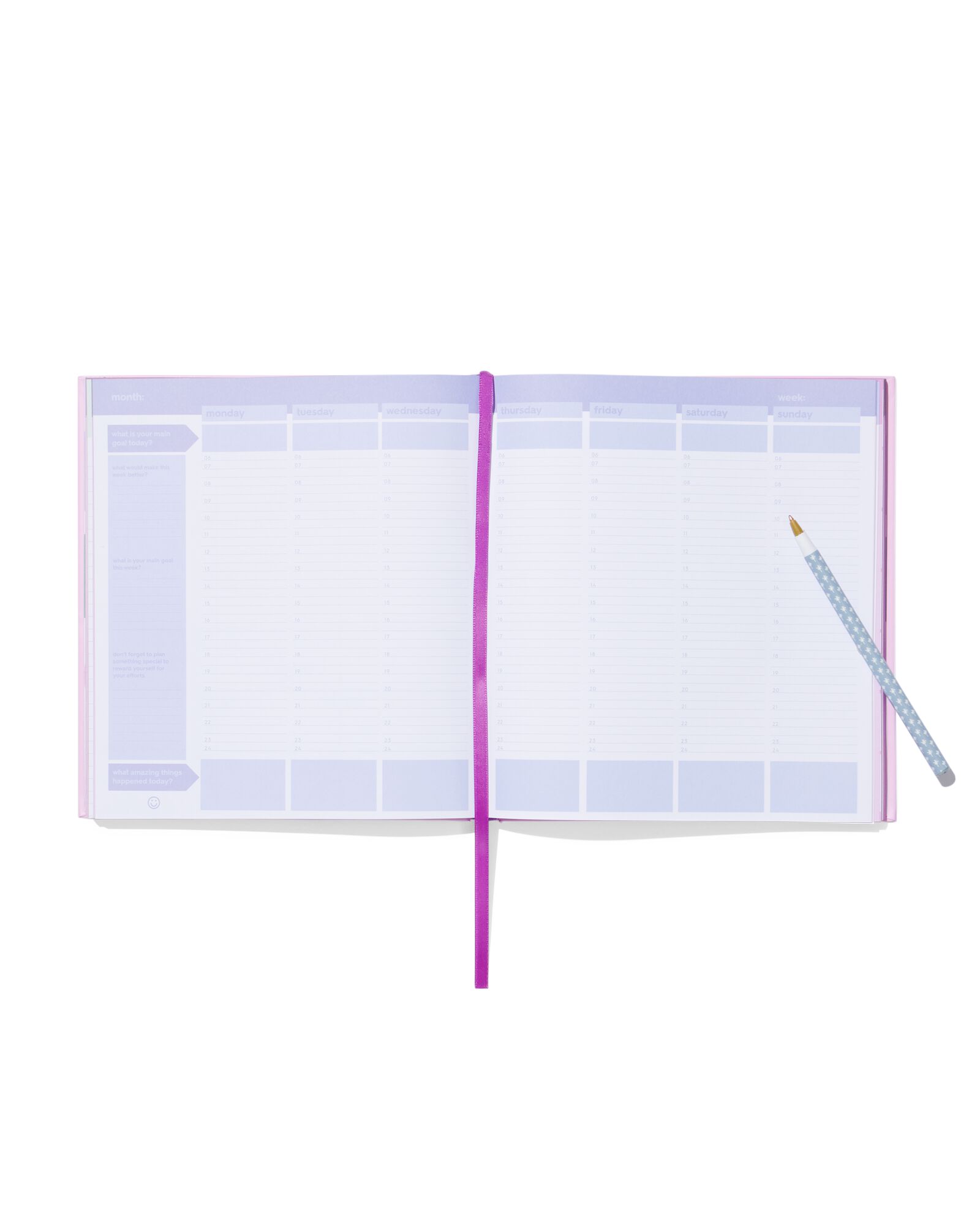 levensplanner 21.5x19.5 - 14170184 - HEMA