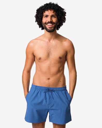 maillot de bain homme Pieter seersucker bleu clair bleu clair - 22100120LIGHTBLUE - HEMA