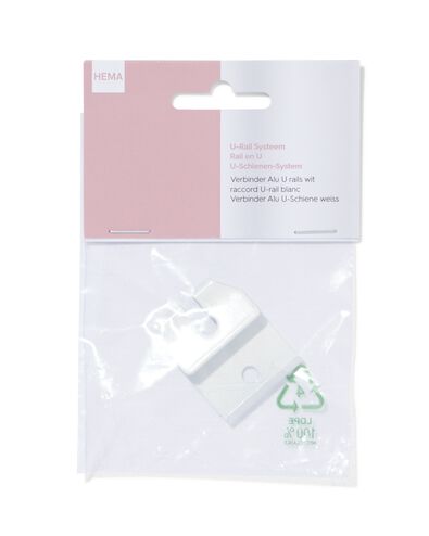 connecteur de rail blanc - 7502005 - HEMA