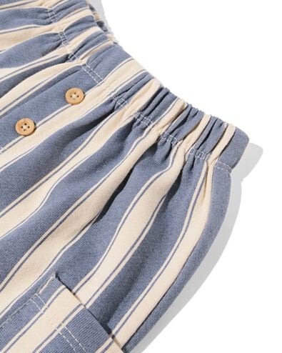 Baby-Sweathose, gestreift blau blau - 33183670BLUE - HEMA