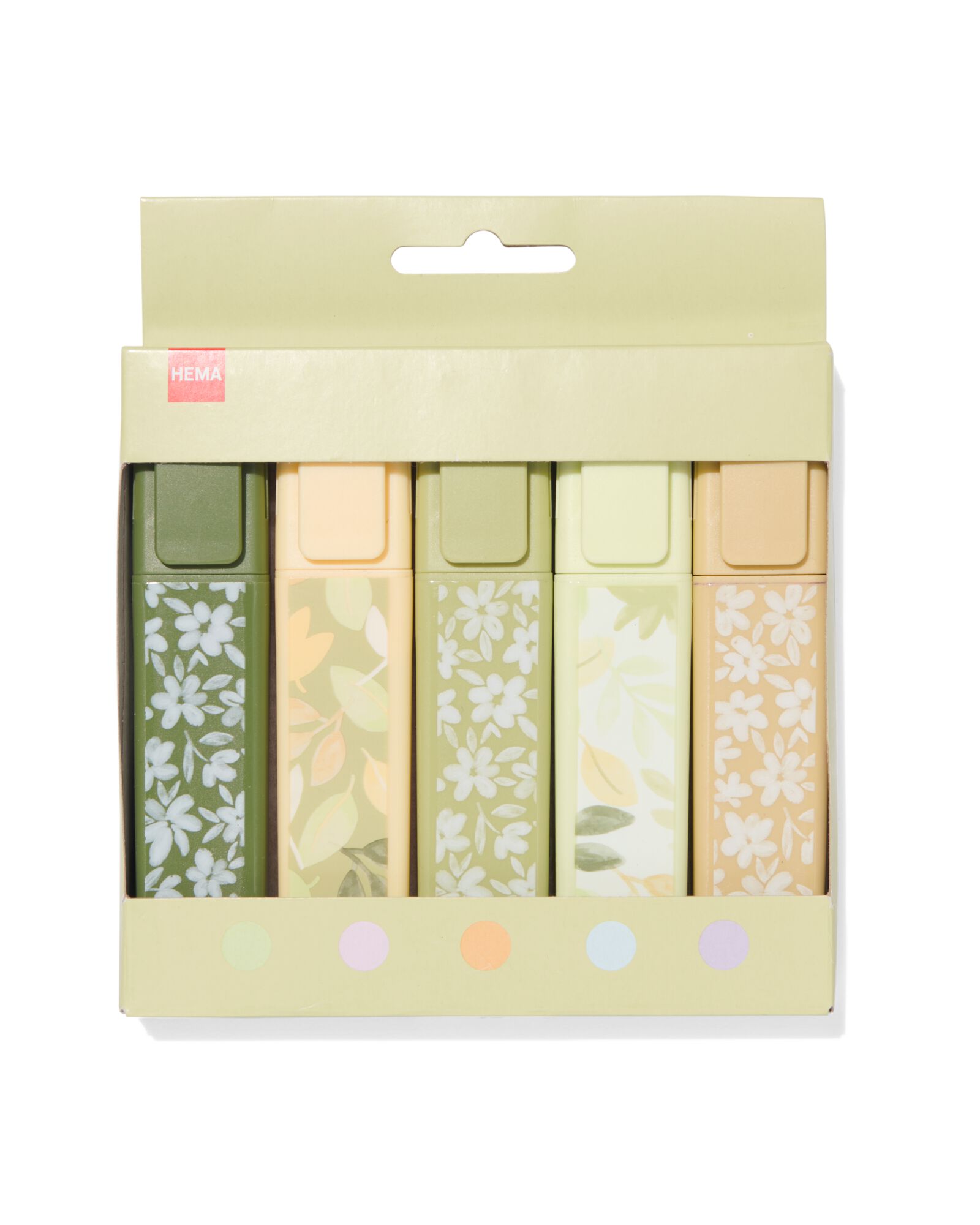 5er-Pack Textmarker - 14470089 - HEMA