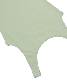 Damen-Unterhemd, Baumwolle/Elasthan hellgrün hellgrün - 1000030328 - HEMA