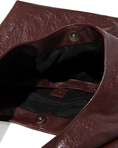 sac &agrave; bandouli&egrave;re en simili-cuir rouge - 18750001 - HEMA