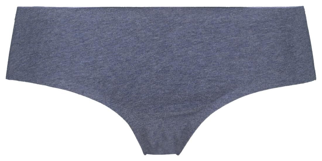 dameshipster second skin katoen donkerblauw - HEMA