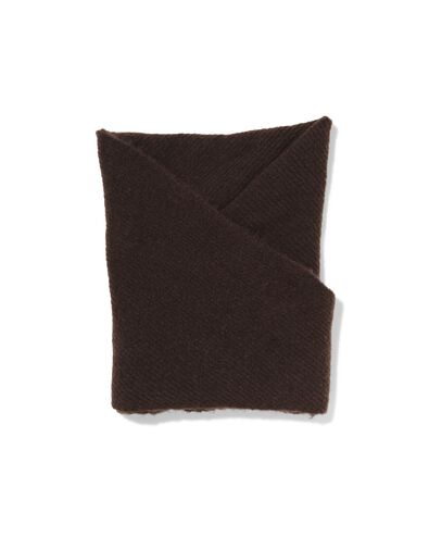 &eacute;charpe femme triangle 140x65cm marron - 16451087 - HEMA